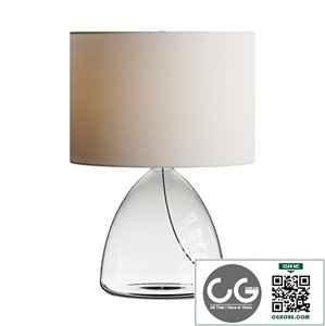 Pottery Barn Ansel Glass Table Lamp
